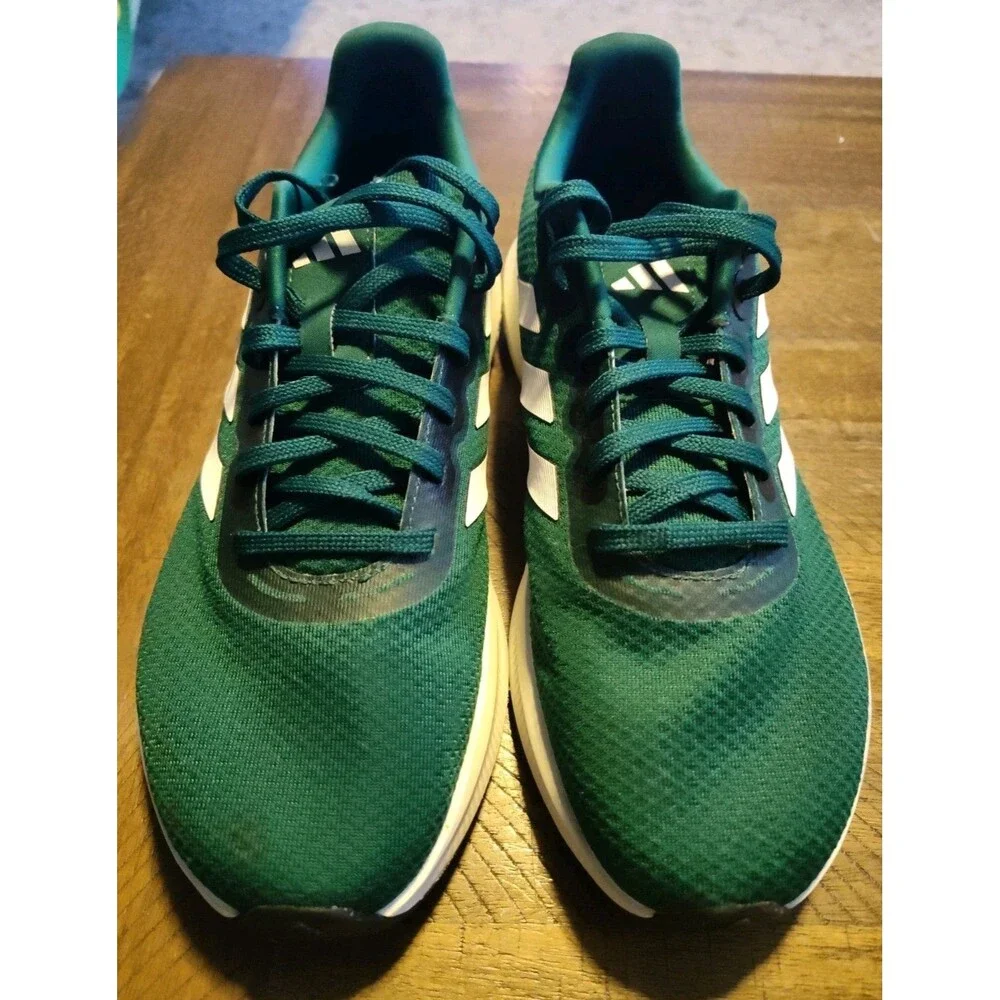 Adidas Runfalcon 3.0 Collegiate Green White Black Size 9.5m CloudFoam